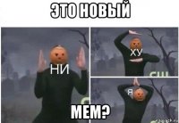 это новый мем?