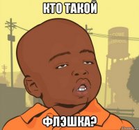 кто такой флэшка?