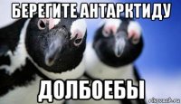 берегите антарктиду долбоебы
