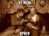 от жеш враги