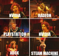 nvidia radeon playstation nvidia xbox steam machine