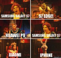 Samsung Galaxy S7 S7 EDGE! Huawei p9 Samsung Galaxy S7 Xiaomi IPHONE