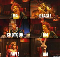 М4 Deagle SHOTGUN M4 RIFLE GM