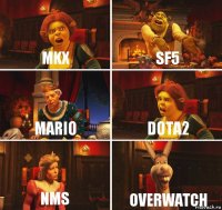 MKX SF5 Mario Dota2 NMS Overwatch