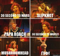 30 second to mars Slipknot Papa Roach 30 seconds to mars!!! Mushroomhead Гуф!