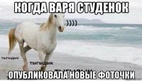 когда варя студенок опубликовала новые фоточки