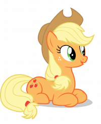 Создать мем Applejack