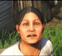 Создать мем Баба из far cry 3