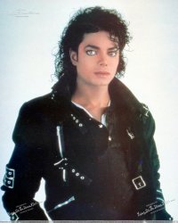 Создать мем Bad Michael Jackson