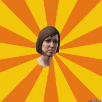 Создать мем Мишель GTA 5