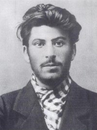 Создать мем Сталин молодой