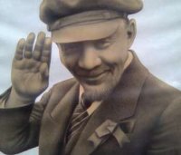 Создать мем Вождь раббочих