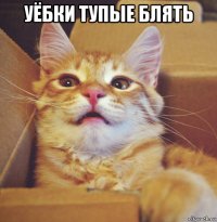 уёбки тупые блять 
