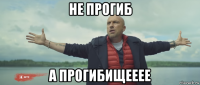не прогиб а прогибищееее