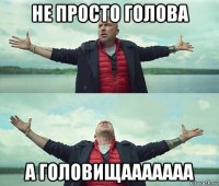 не просто голова а головищааааааа