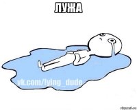 лужа 