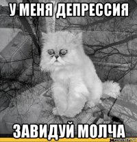 у меня депрессия завидуй молча