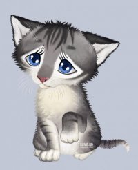 Создать мем Котик