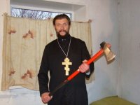 Создать мем Крещу жалающаго