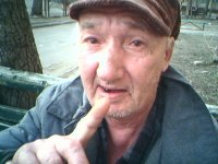 Создать мем Парашный дед
