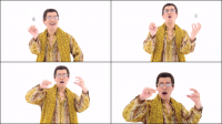 Создать мем Pen-pineapple-apple-pen
