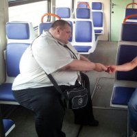 Создать мем Жир