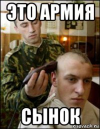 это армия сынок