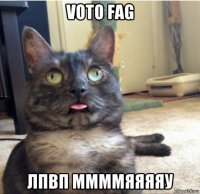 voto fag лпвп ммммяяяяу