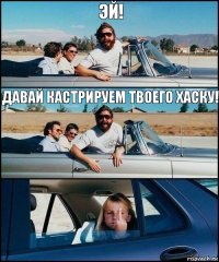 Эй! Давай кастрируем твоего Хаску!