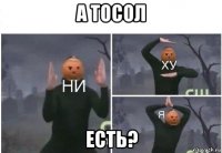 а тосол есть?