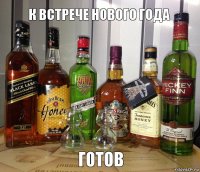 готов к встрече нового года