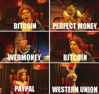 bitcoin perfect money WebMoney bitcoin PayPal Western Union