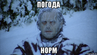 погода норм