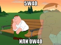 5w40 или 0w40