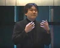 Создать мем Nintendo Iwata san