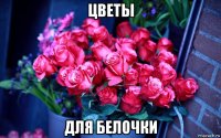 цветы для белочки