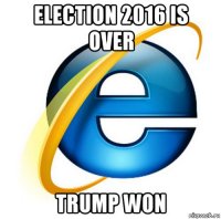 election 2016 is over trump won