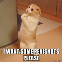  i want some penisnuts please