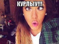 курлыу!!! 