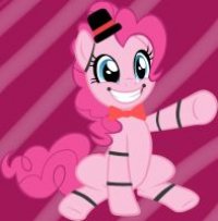 Создать мем 5 nights with Pinky