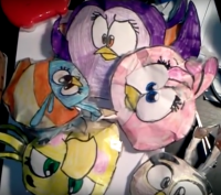 Создать мем Angry birds