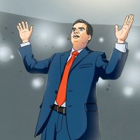 Создать мем Антихрист