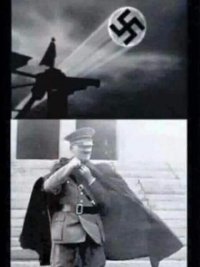 Создать мем Бэтгитлер