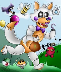 Создать мем Лолбит Lolbit