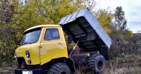 Создать мем Самосвал УАЗ