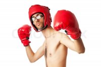 Создать мем Scinny boxer