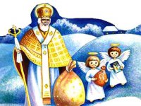 Создать мем Святий Миколай