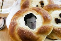 Создать мем Ватрушка
