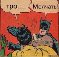 тро.... Молчать!