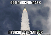 ооо пиксельпарк произведен запуск